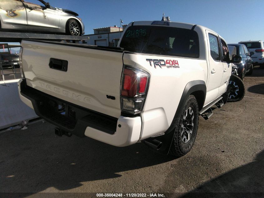 2022 TOYOTA TACOMA 4WD SR/SR5/TRD SPORT VIN: 3TMCZ5AN2NM532915