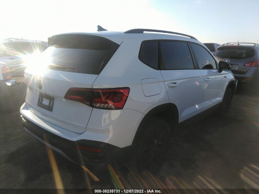 2022 VOLKSWAGEN TAOS S VIN: 3VVDX7B29NM056500
