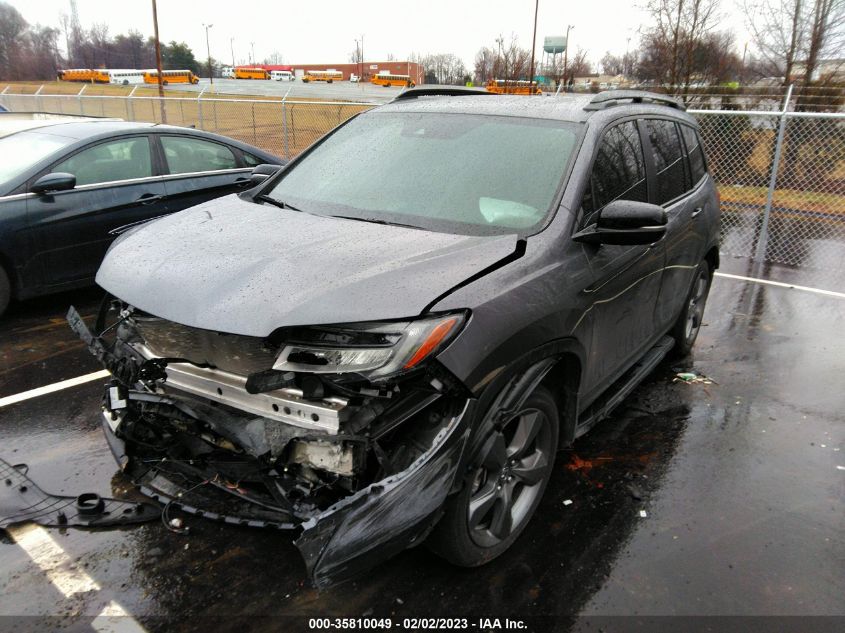 2021 HONDA PASSPORT TOURING VIN: 5FNYF7H93MB012955