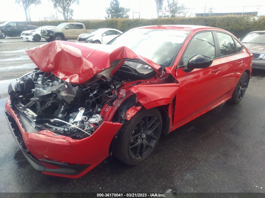2023 HONDA CIVIC SEDAN SPORT VIN: 2HGFE2F59PH504483