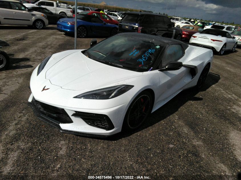 2021 CHEVROLET CORVETTE 2LT VIN: 1G1YB3D40M5114061