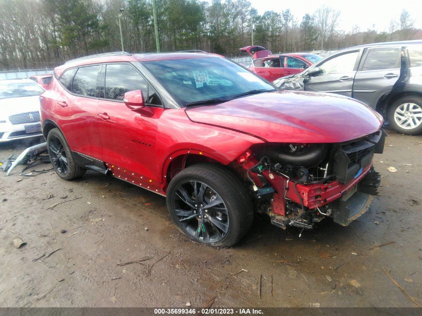 2021 CHEVROLET BLAZER RS VIN: 3GNKBERS5MS584678