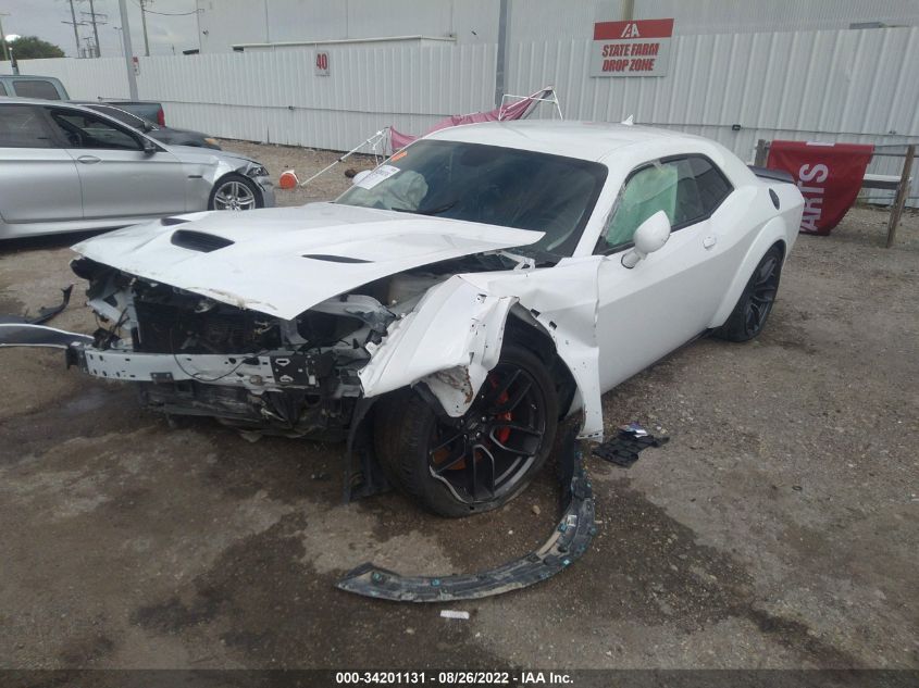 2021 DODGE CHALLENGER R/T SCAT PACK WIDEBODY VIN: 2C3CDZFJ2MH659189