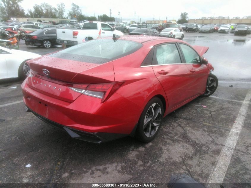 2022 HYUNDAI ELANTRA SEL VIN: 5NPLN4AG6NH064104