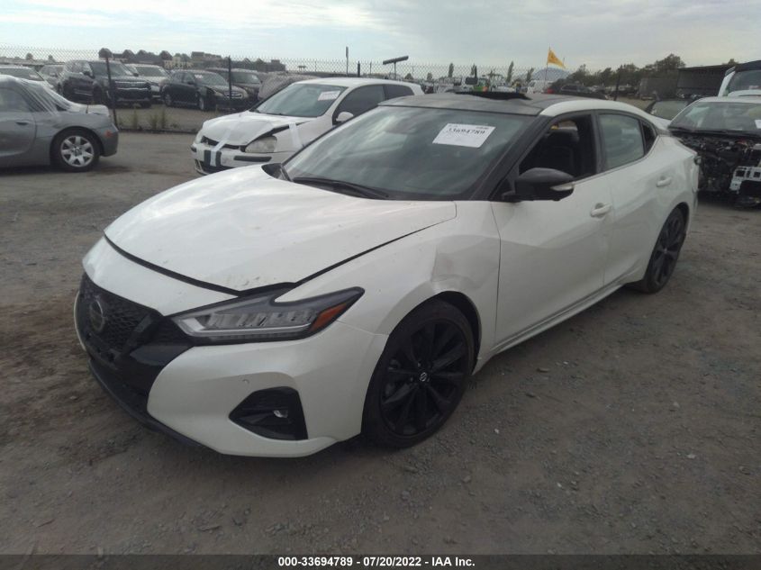 2021 NISSAN MAXIMA SR VIN: 1N4AA6EV5MC506359
