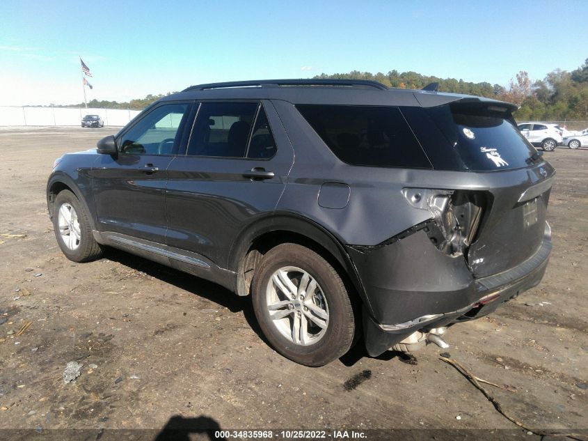 2022 FORD EXPLORER XLT VIN: 1FMSK7DHXNGA76573