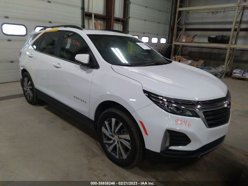 2022 CHEVROLET EQUINOX LT VIN: 3GNAXUEV1NL242969