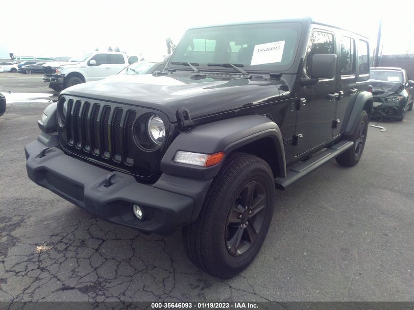 2022 JEEP WRANGLER UNLIMITED SPORT ALTITUDE VIN: 1C4HJXDG6NW264439