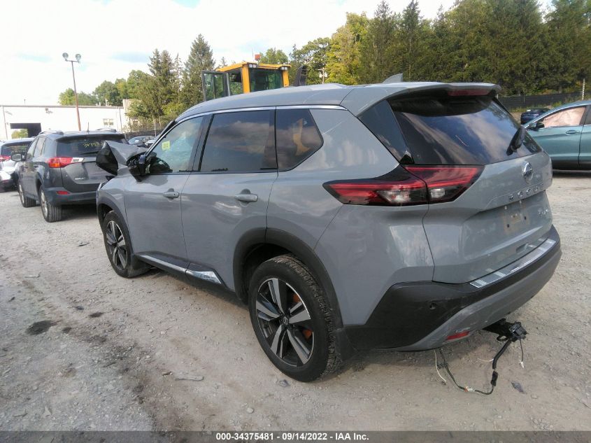 2021 NISSAN ROGUE SL VIN: 5N1AT3CB2MC698699