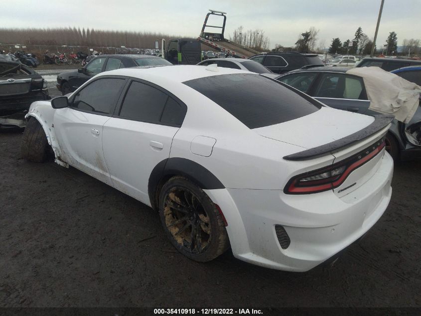 2021 DODGE CHARGER SCAT PACK WIDEBODY VIN: 2C3CDXGJ4MH582506