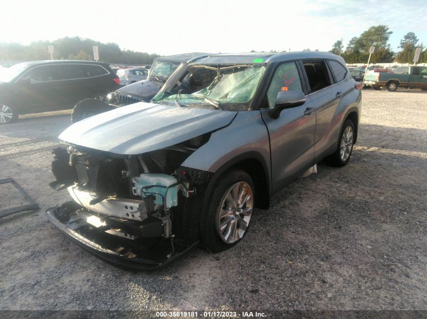 2021 TOYOTA HIGHLANDER LIMITED/PLATINUM VIN: 5TDDZRBH3MS125401