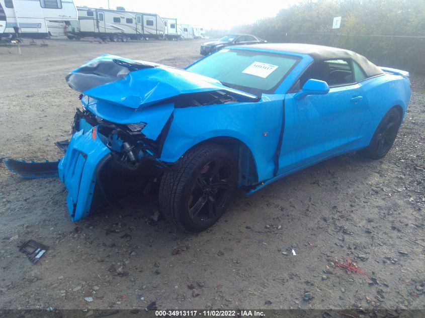 2022 CHEVROLET CAMARO 1SS VIN: 1G1FF3D7XN0132328