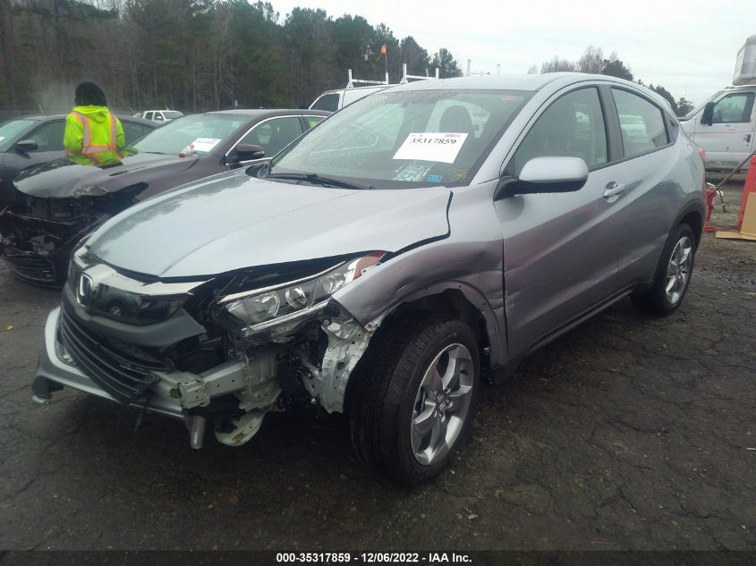 2021 HONDA HR-V LX VIN: 3CZRU5H37MM730329