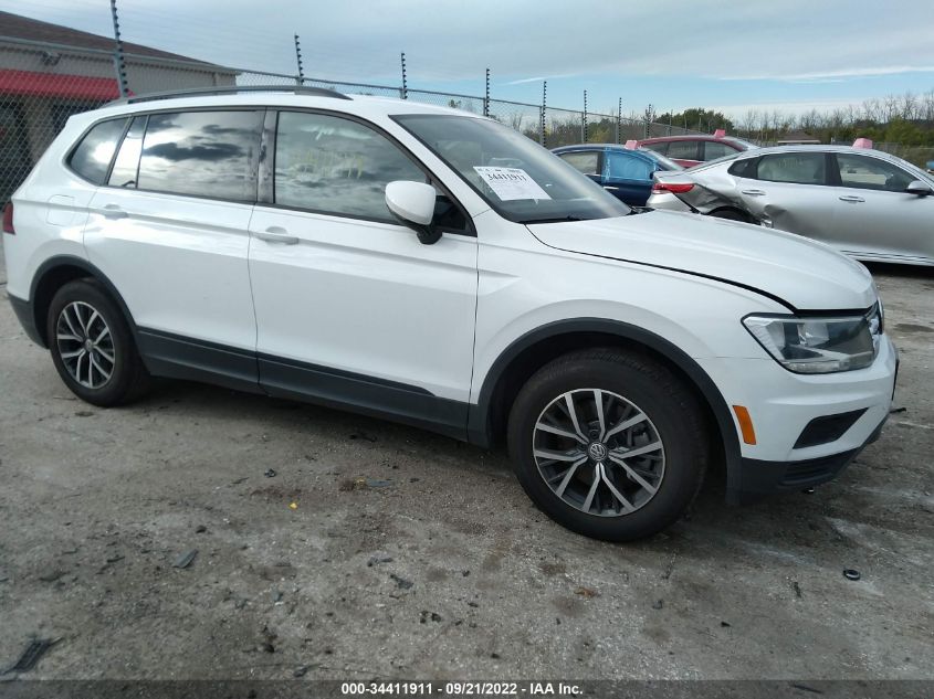 2021 VOLKSWAGEN TIGUAN S VIN: 3VV1B7AX3MM045456