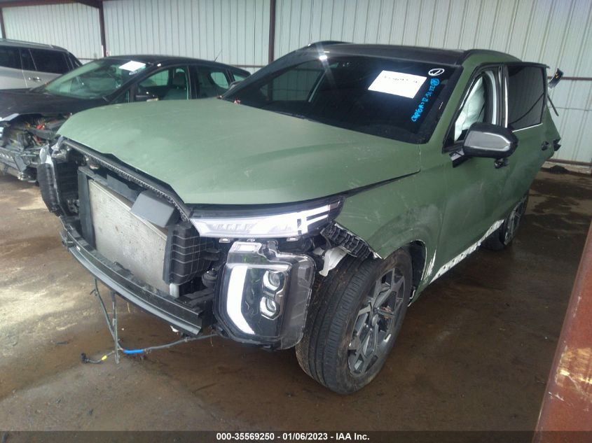 2022 HYUNDAI PALISADE CALLIGRAPHY VIN: KM8R74HE4NU360264
