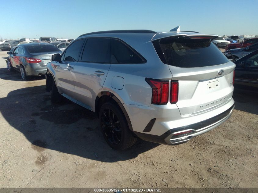 2021 KIA SORENTO SX VIN: 5XYRK4LF9MG070802
