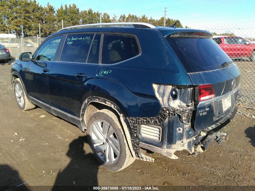 2021 VOLKSWAGEN ATLAS 3.6L V6 SEL VIN: 1V2BR2CA7MC507737