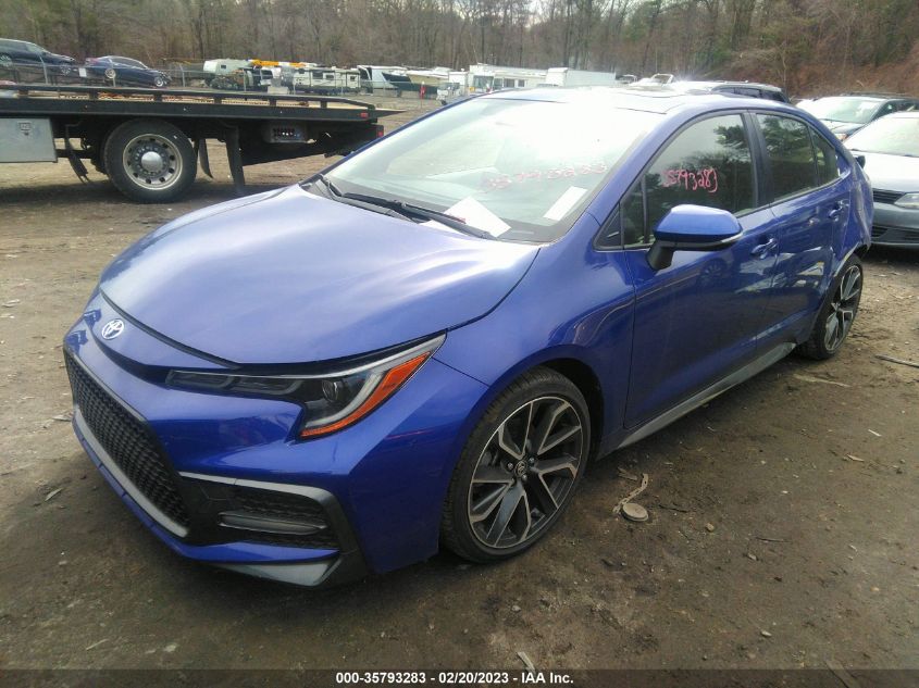 2022 TOYOTA COROLLA SE/SE NIGHTSHADE/APEX SE VIN: JTDP4MCE5NJ087526