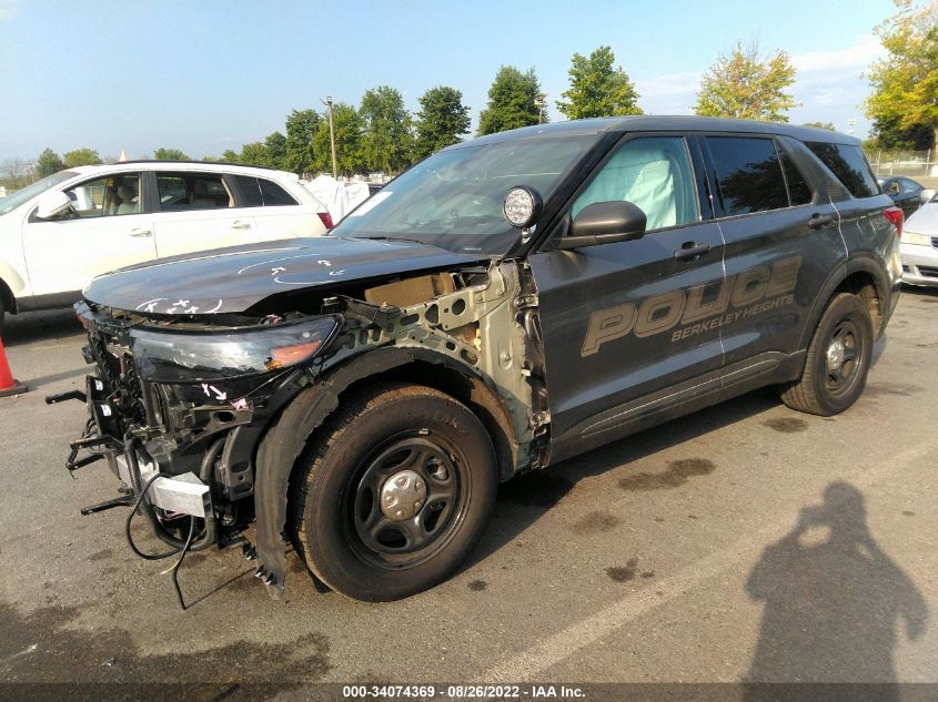 2021 FORD POLICE INTERCEPTOR VIN: 1FM5K8AB2MGB98507