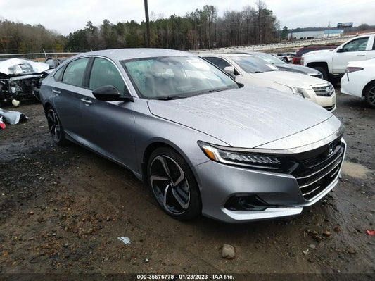 2022 HONDA ACCORD SEDAN SPORT VIN: 1HGCV1F35NA014856