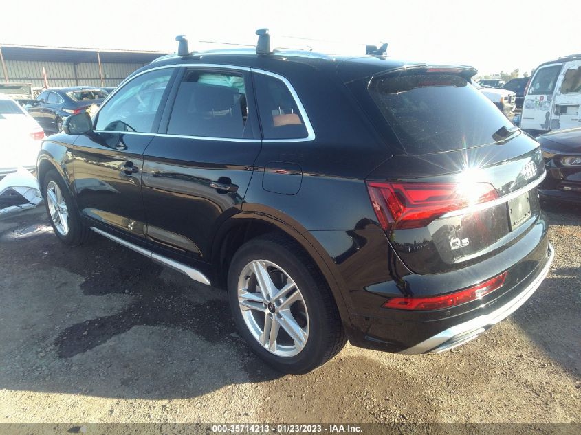 2021 AUDI Q5 PREMIUM PLUS VIN: WA1E2AFY9M2038771