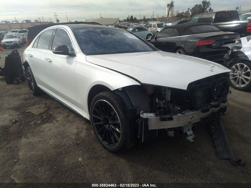 2022 MERCEDES-BENZ S-CLASS S 580 VIN: W1K6G7GB2NA157204