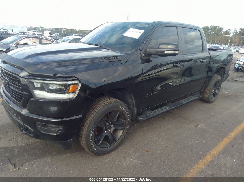 2020 RAM 1500 BIG HORN VIN: 1C6SRFFT1LN211550