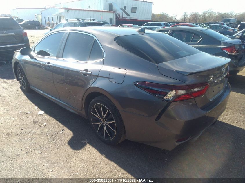 2021 TOYOTA CAMRY SE VIN: 4T1S11AK7MU494217
