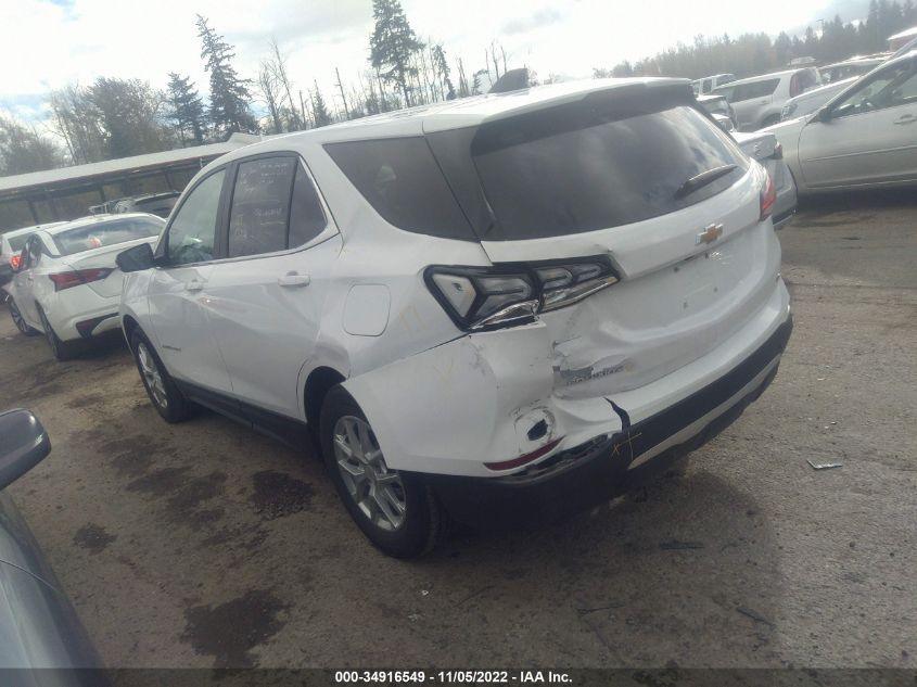 2022 CHEVROLET EQUINOX LT VIN: 3GNAXKEV0NL193753