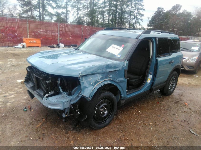 2022 FORD BRONCO SPORT BIG BEND VIN: 3FMCR9B69NRD93556