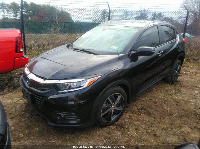 2021 HONDA HR-V EX-L VIN: 3CZRU6H71MM704222