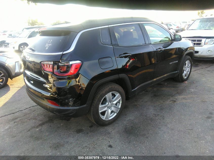 2022 JEEP COMPASS LATITUDE VIN: 3C4NJCBB9NT199126