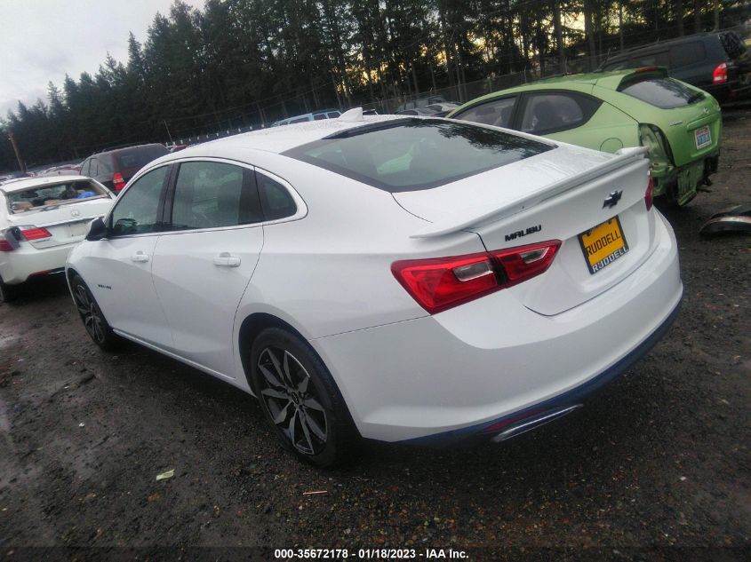 2022 CHEVROLET MALIBU RS VIN: 1G1ZG5ST7NF193428