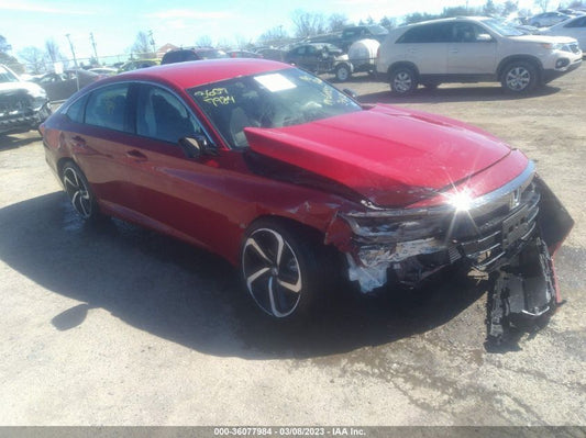 2022 HONDA ACCORD SEDAN SPORT VIN: 1HGCV1F35NA058372