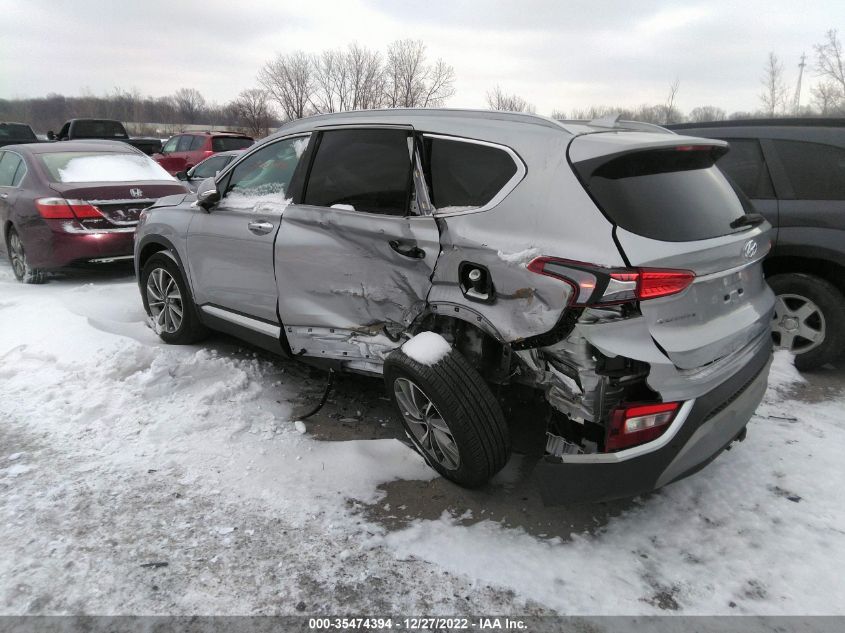 2020 HYUNDAI SANTA FE SEL VIN: 5NMS3CAD4LH272378