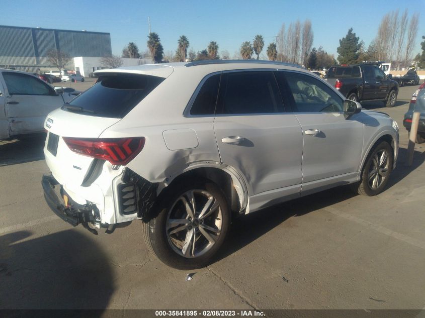 2022 AUDI Q3 S LINE PREMIUM PLUS VIN: WA1EECF35N1121208