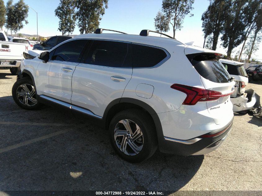 2021 HYUNDAI SANTA FE SEL VIN: 5NMS3DAJ5MH359641