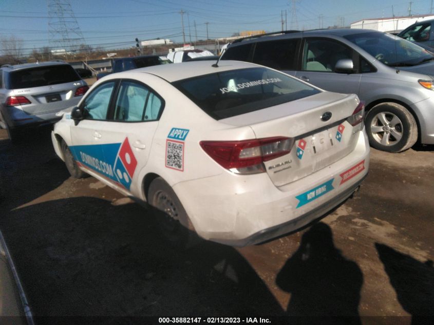 2022 SUBARU IMPREZA VIN: 4S3GKAB69N3607939
