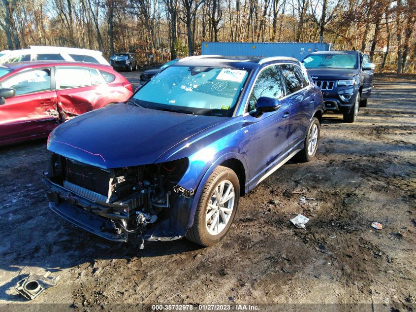 2021 AUDI Q3 S LINE PREMIUM VIN: WA1DECF35M1026125