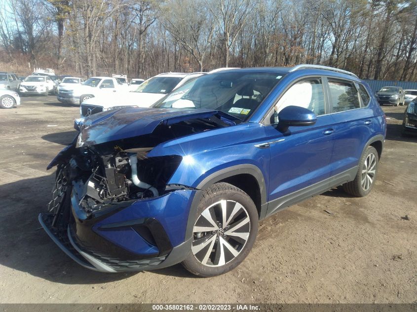2022 VOLKSWAGEN TAOS SE VIN: 3VVLX7B24NM034917
