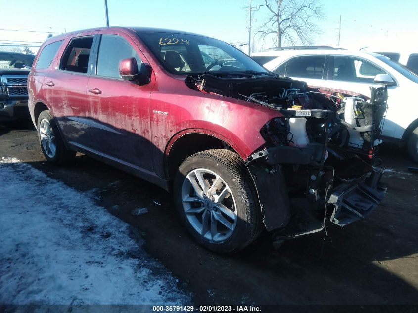 2022 DODGE DURANGO R/T VIN: 1C4SDJCT4NC106224