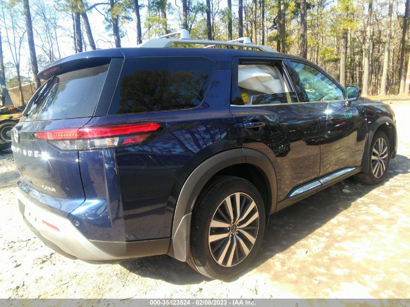2022 NISSAN PATHFINDER PLATINUM VIN: 5N1DR3DH2NC242332