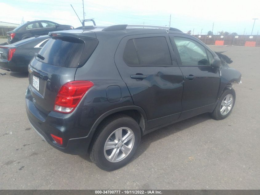 2021 CHEVROLET TRAX LT VIN: KL7CJPSB5MB332346