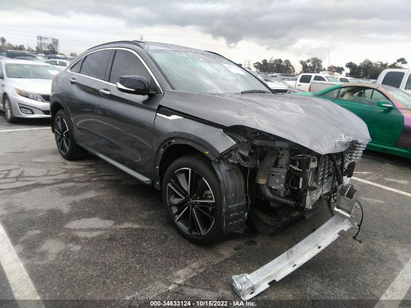 2022 INFINITI QX55 LUXE VIN: 3PCAJ5J32NF104277