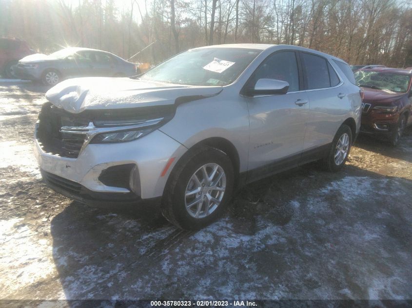 2022 CHEVROLET EQUINOX LT VIN: 3GNAXTEV7NL135161