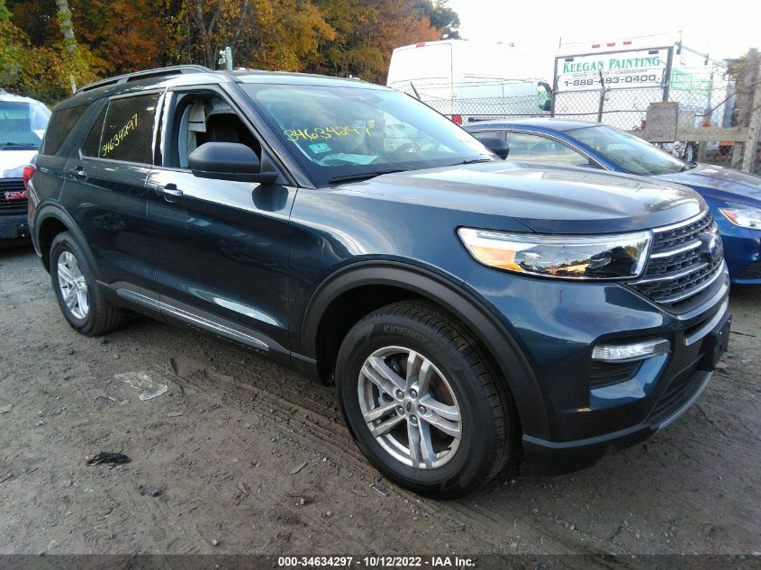 2022 FORD EXPLORER XLT VIN: 1FMSK8DH9NGA18511