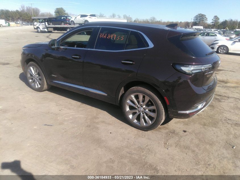 2022 BUICK ENVISION AVENIR VIN: LRBFZRR49ND080472