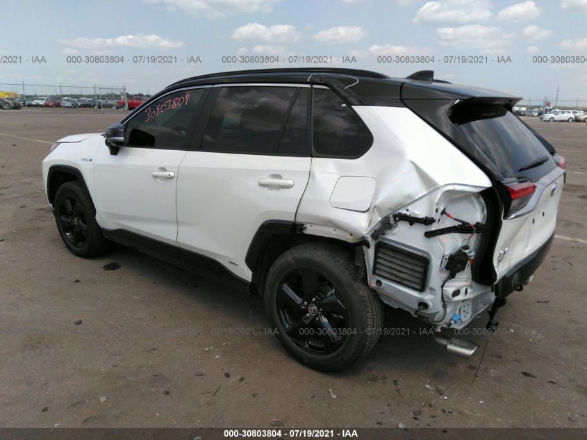 2020 TOYOTA RAV4 HYBRID XSE VIN: JTMEWRFV2LJ032393
