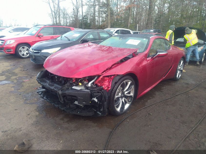2021 LEXUS LC LC 500 VIN: JTHAP5AY4MA104376