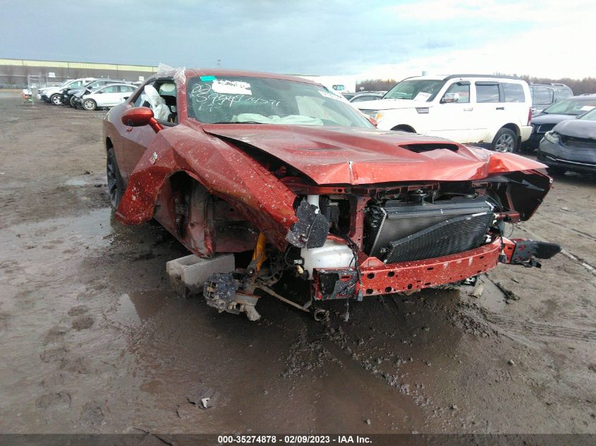 2021 DODGE CHALLENGER R/T SCAT PACK VIN: 2C3CDZFJ2MH664747